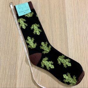 The Science Boutique Frog Socks, adult women’s crew socks, NWT